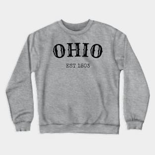 Ohio Est 1803 Crewneck Sweatshirt